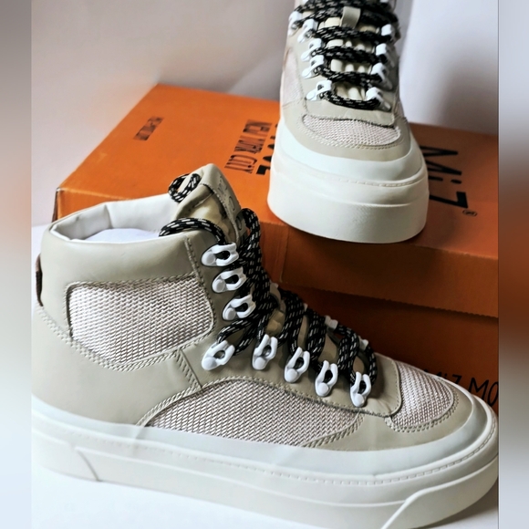 Miz Mooz Alpyne Sneakers Women's Size 7.5 Cream Medium/High.- New with box. - Picture 10 of 13